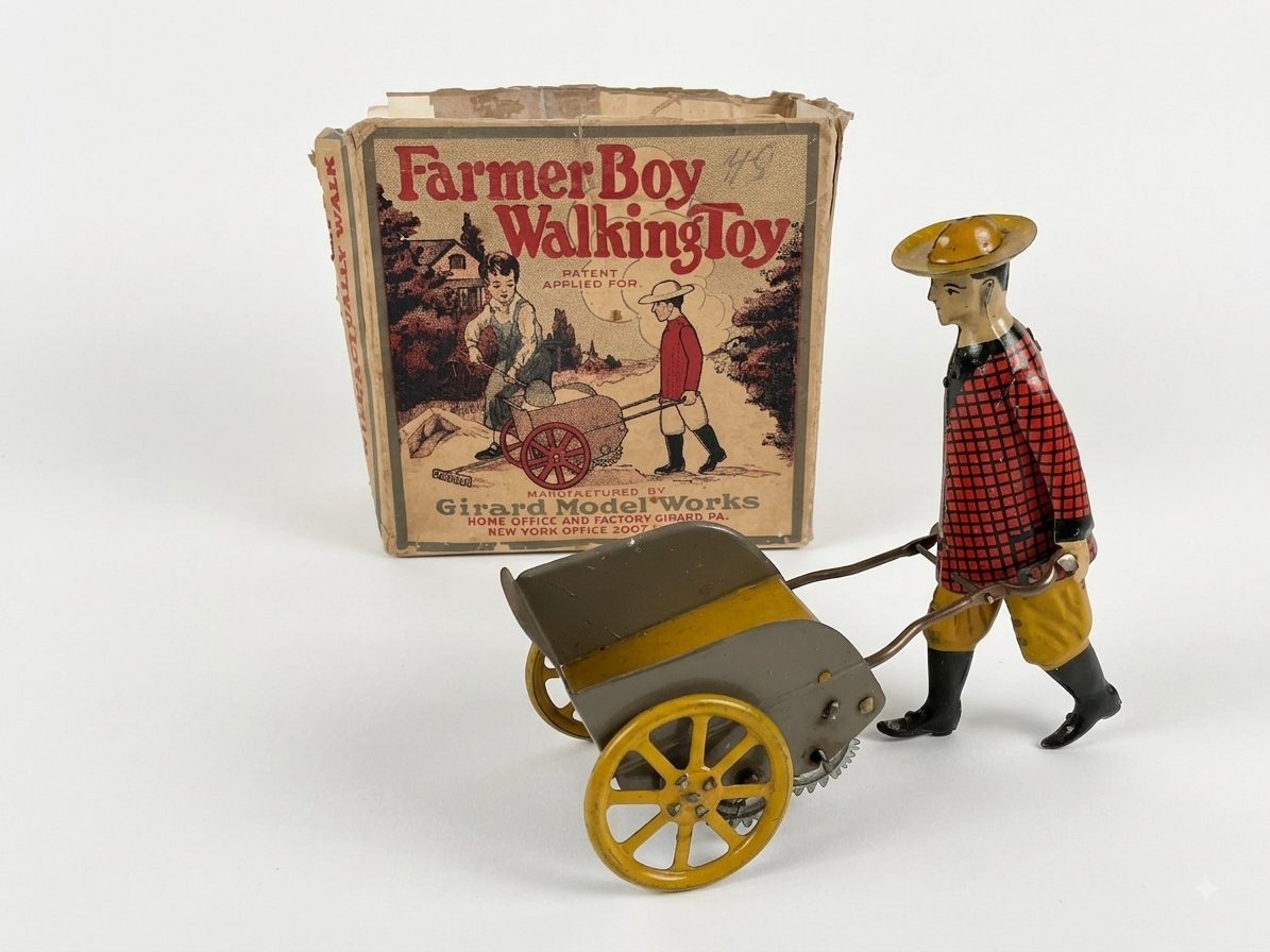 GIRARD MODEL WORKS “FARM BOY” WITH BOX